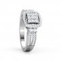 Galaxial Petals Diamond Ring