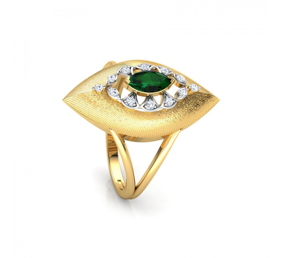 Graceful Marquise Diamond Ring