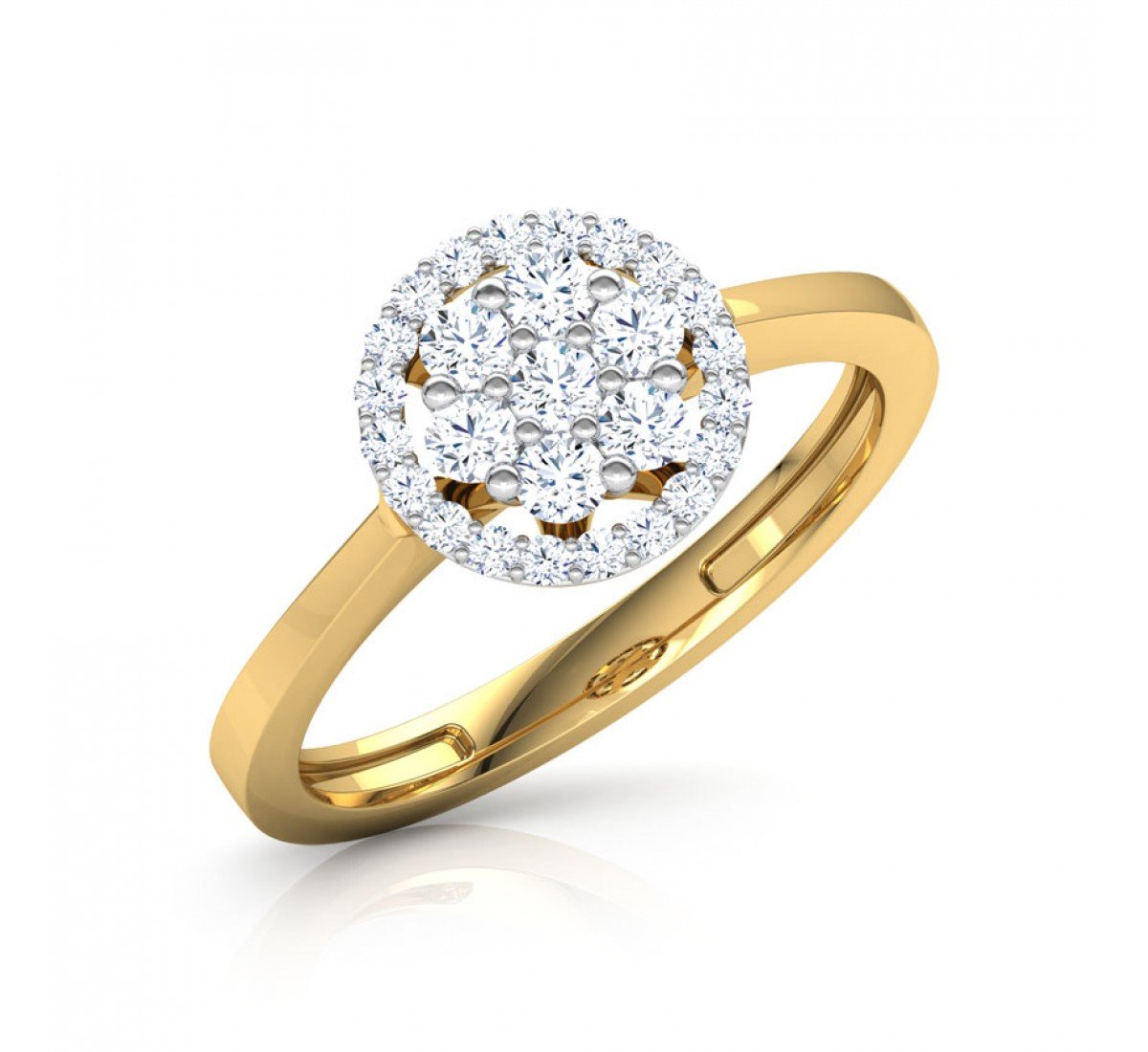 Elegance Seven Diamond Ring