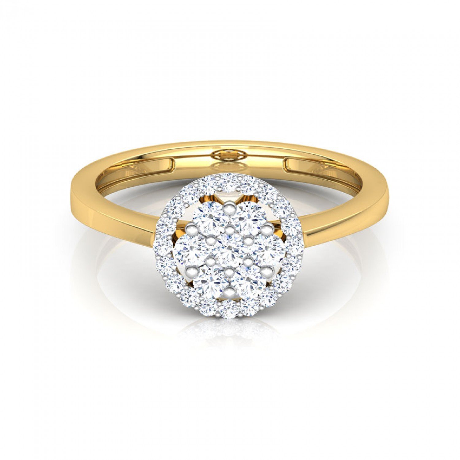 Elegance Seven Diamond Ring