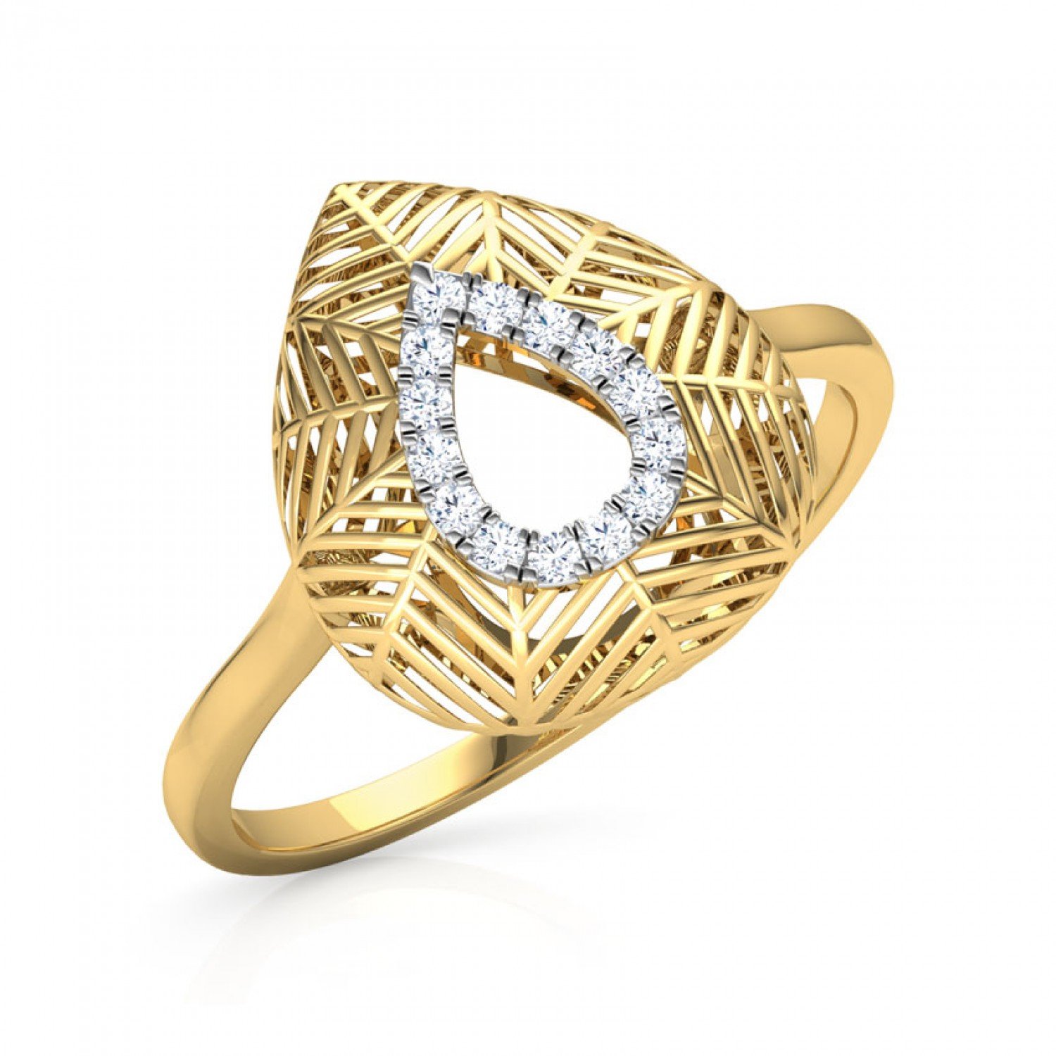 Arch Shank Diamond Ring Arch Shank Diamond Ring