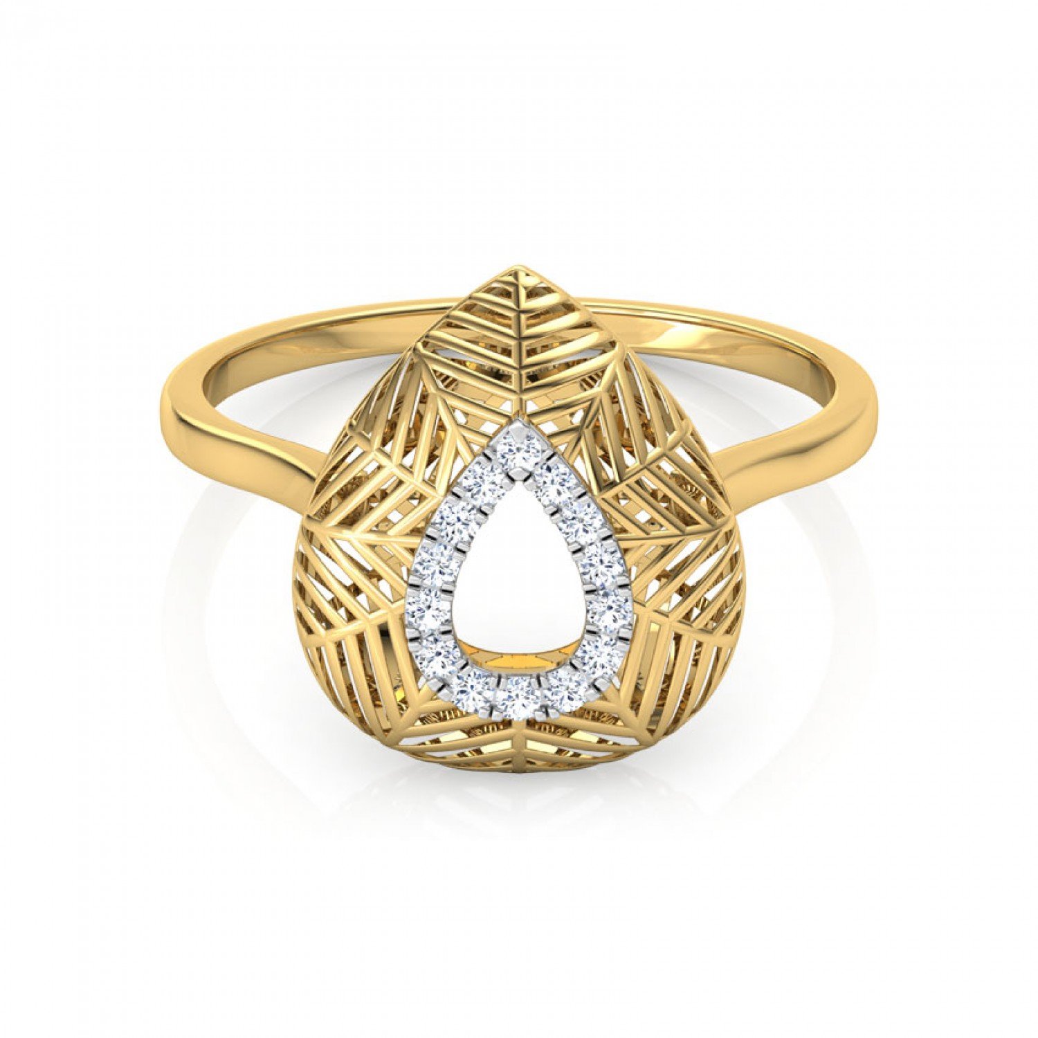 Arch Shank Diamond Ring Arch Shank Diamond Ring