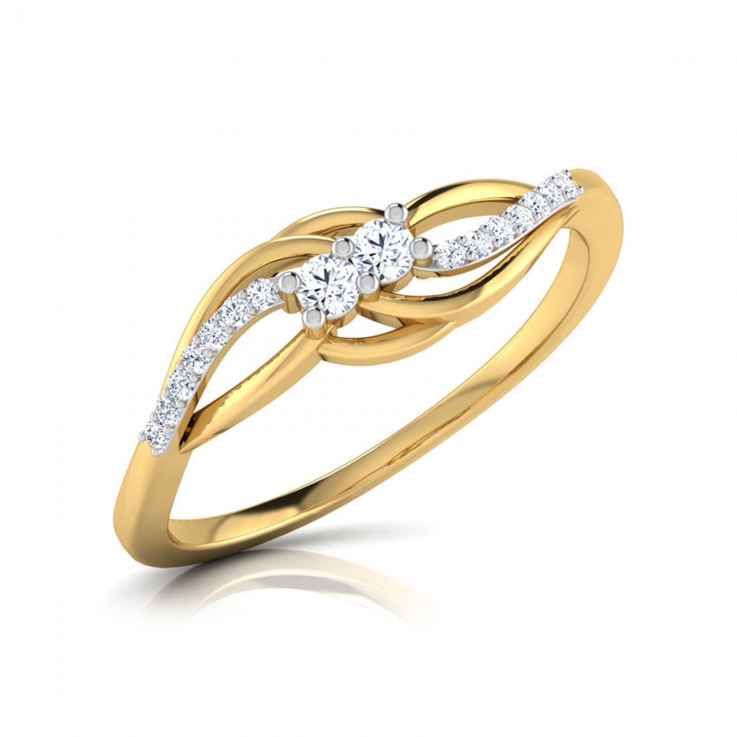 Twisted Elegance Diamond Ring Twisted Elegance Diamond Ring