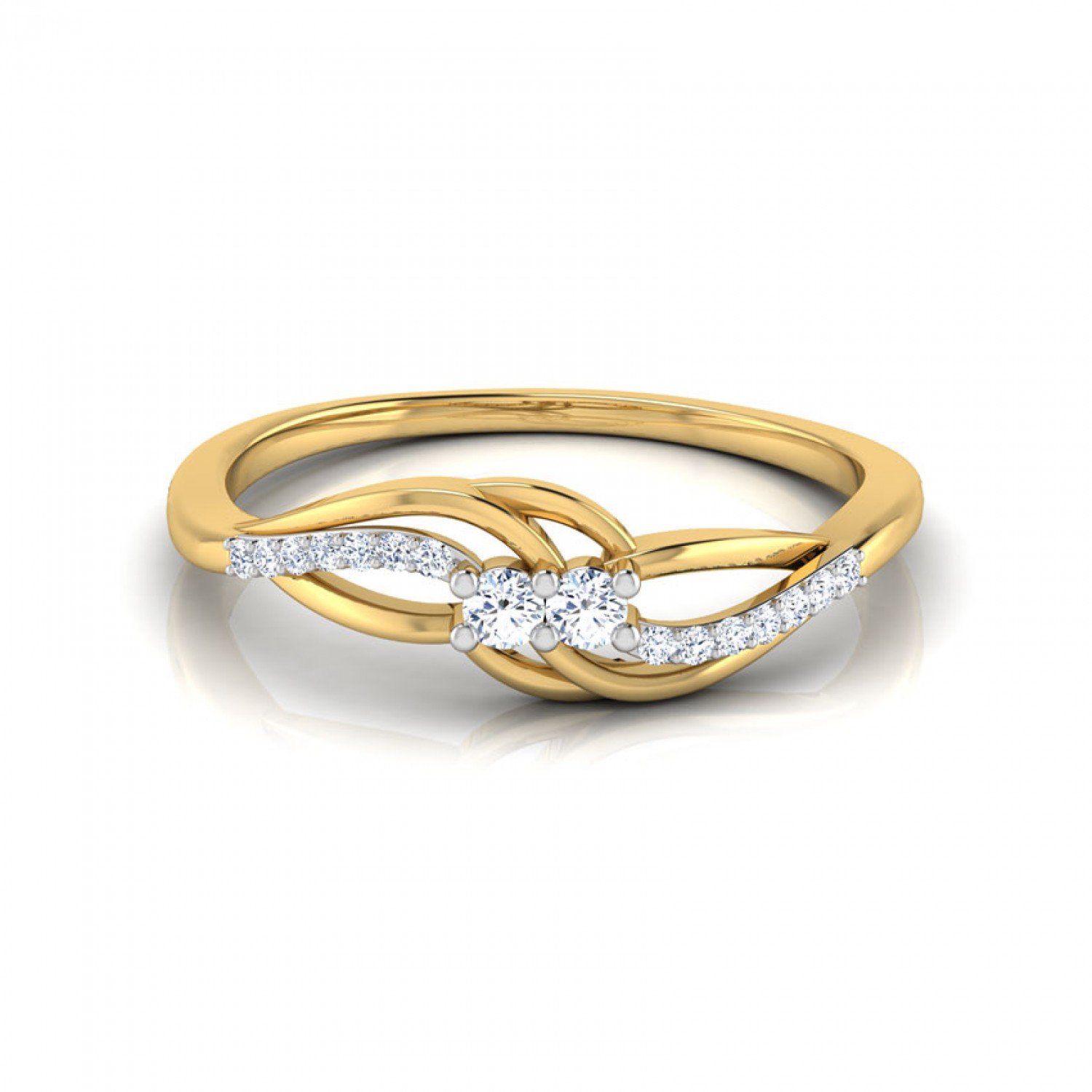 Twisted Elegance Diamond Ring Twisted Elegance Diamond Ring