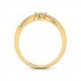 Twisted Elegance Diamond Ring