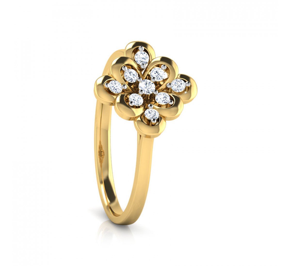 Starry Brocade Diamond Ring