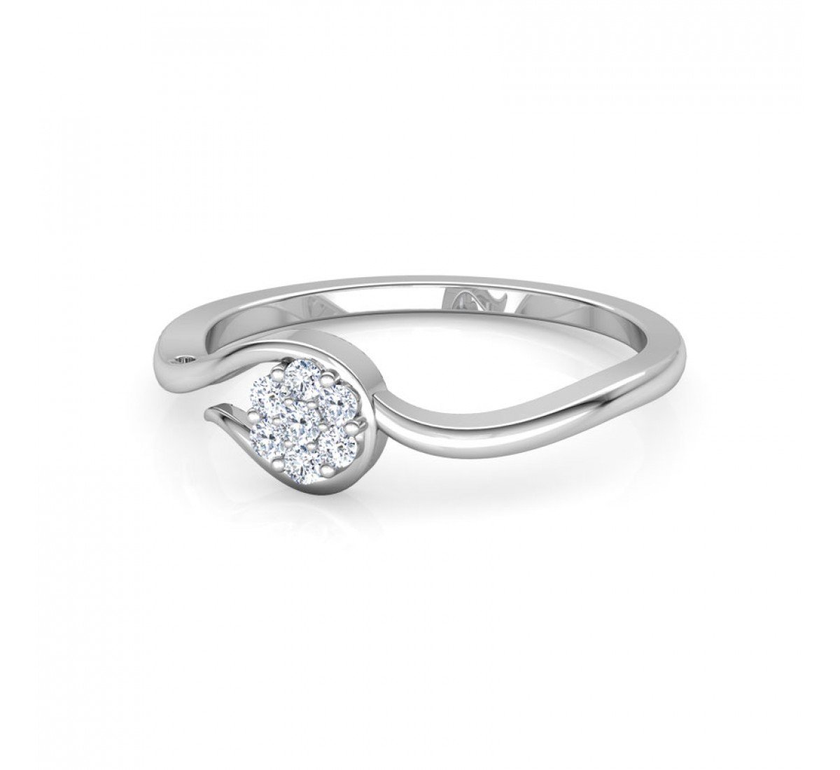 Tracy Clasp Diamond Ring