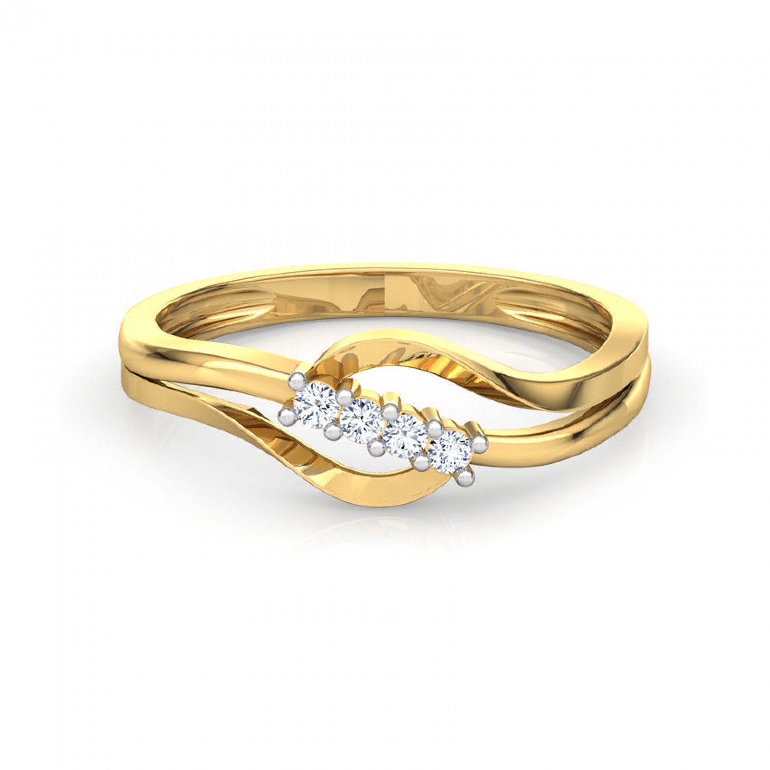 Aura Paisley Diamond Ring Aura Paisley Diamond Ring