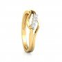 Aura Paisley Diamond Ring