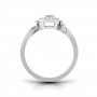 Triplet Glowing Adorn Diamond Ring