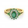 Pinnacle Luster Diamond Ring