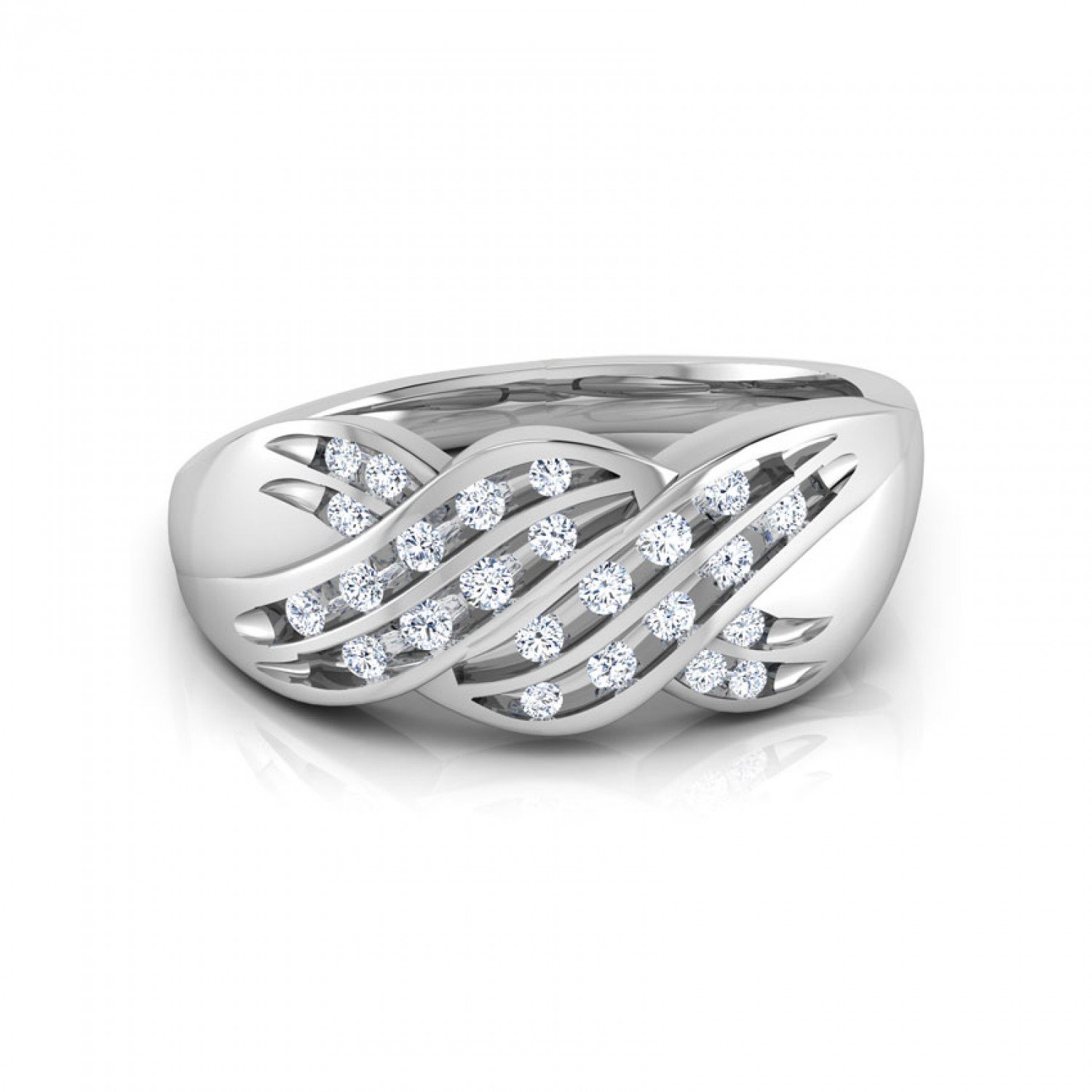 Dazzling Vine Diamond Ring