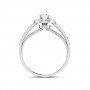 Luminous Round Solitaire Diamond Ring