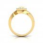 Greenish Bouquet Diamond Ring