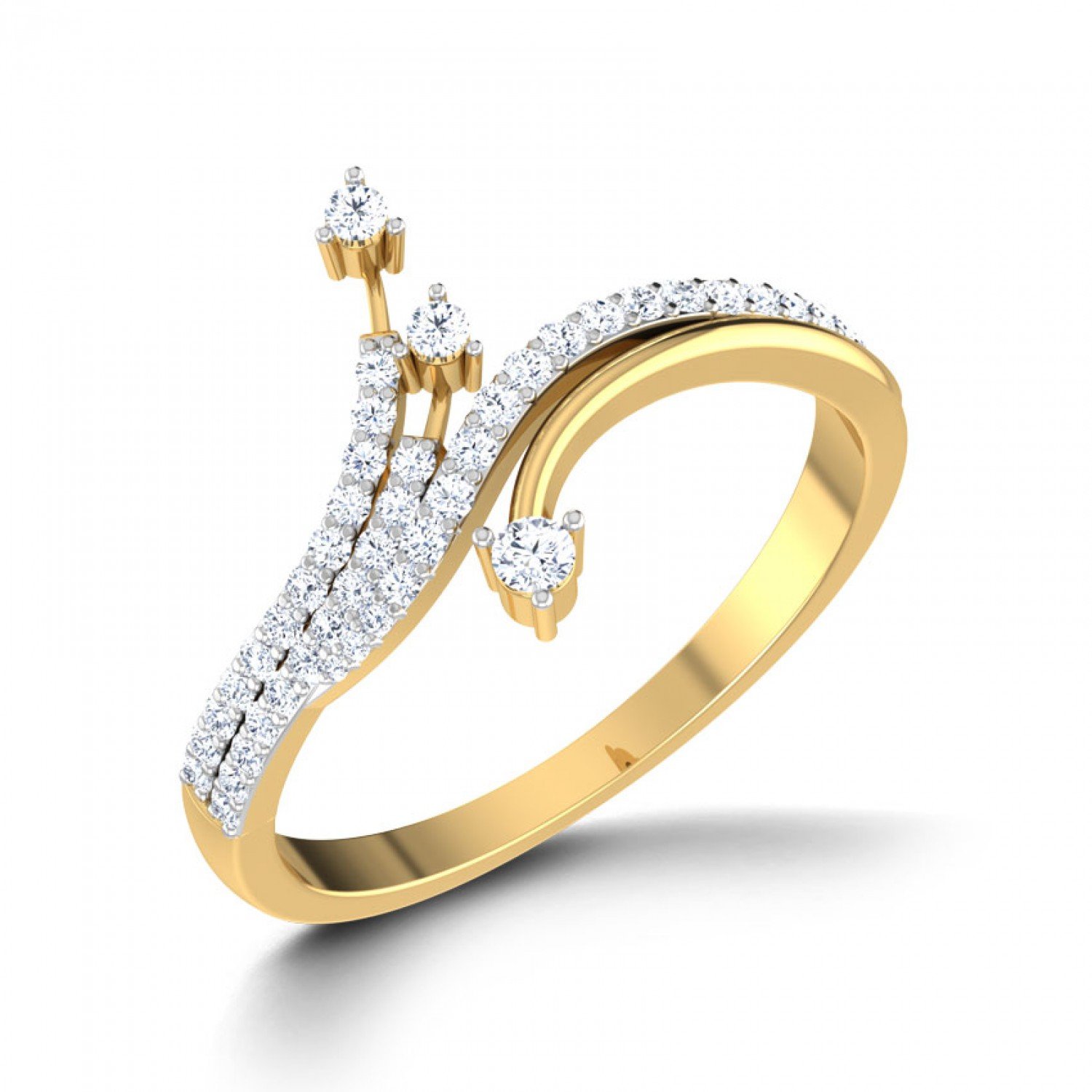 Triplet Asya Diamond Ring Triplet Asya Diamond Ring