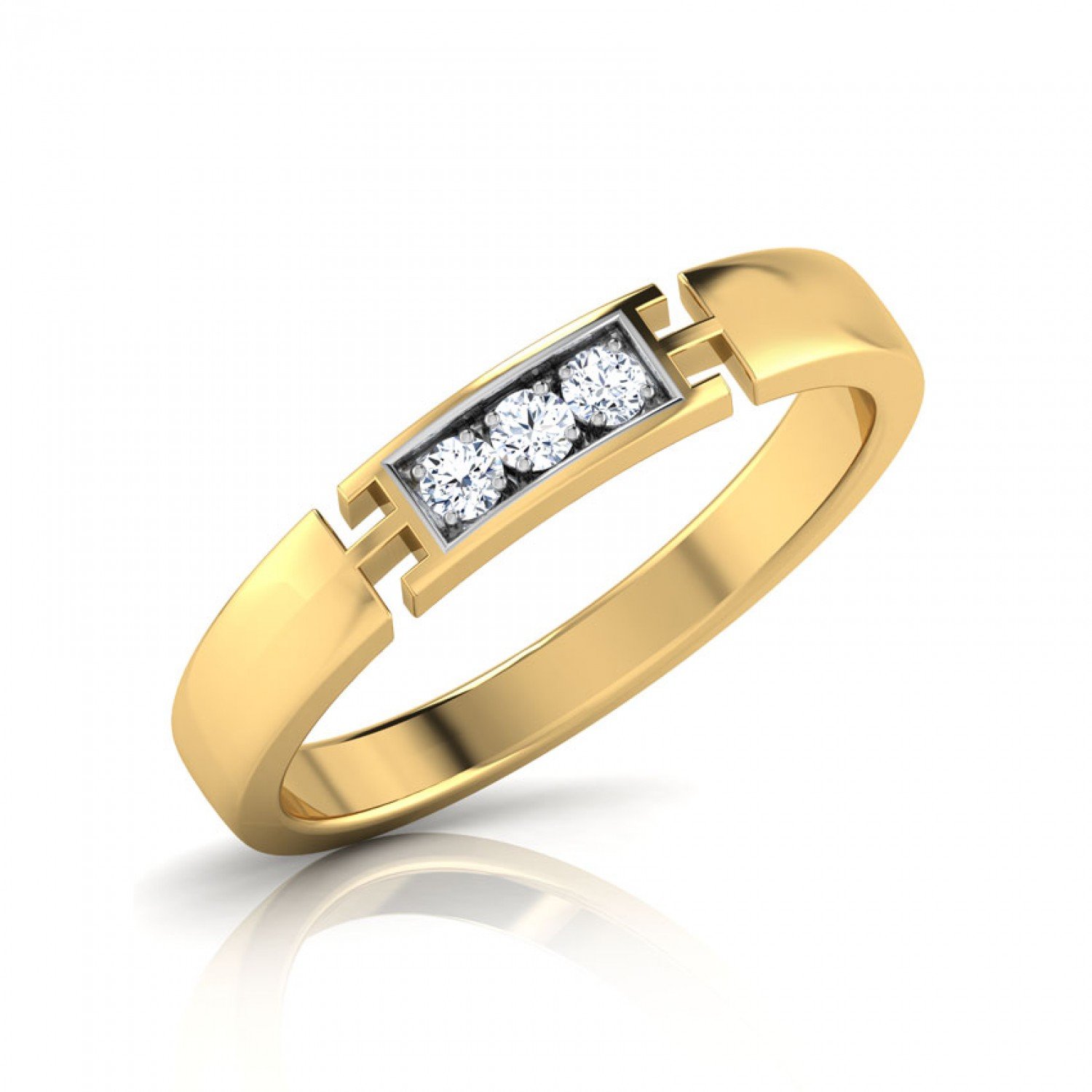 Aalifa Façade Diamond Ring Aalifa Façade Diamond Ring