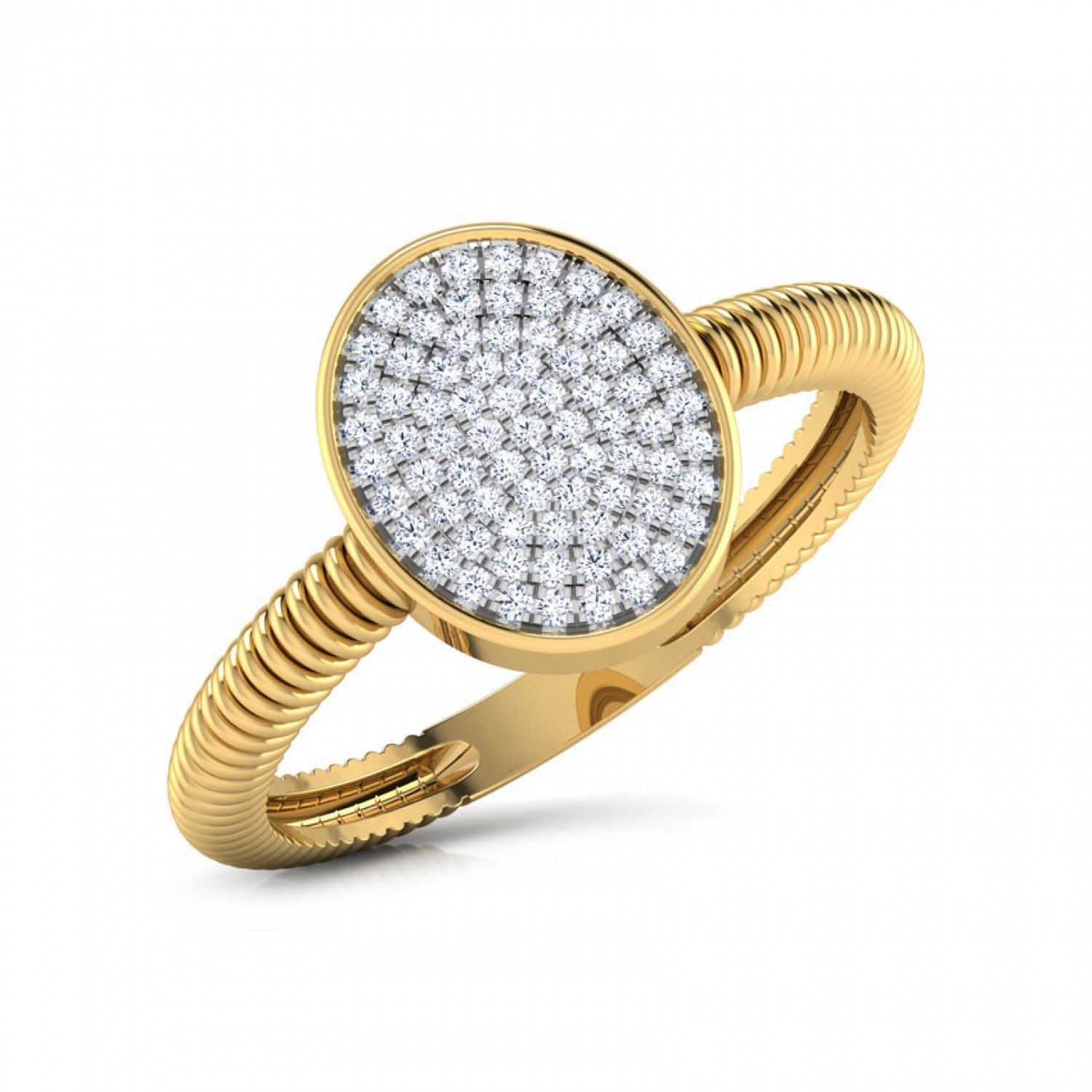 Radiant Texture Diamond Ring Radiant Texture Diamond Ring