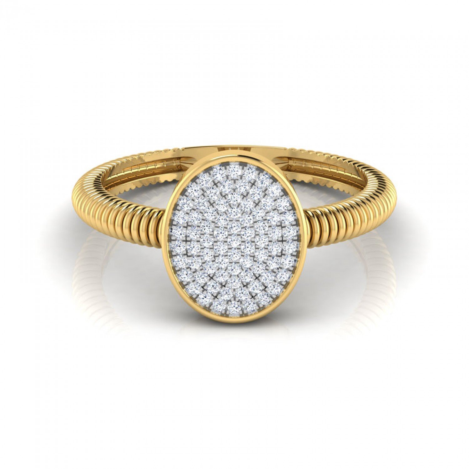 Radiant Texture Diamond Ring Radiant Texture Diamond Ring
