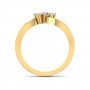 Notch Tender Diamond Ring