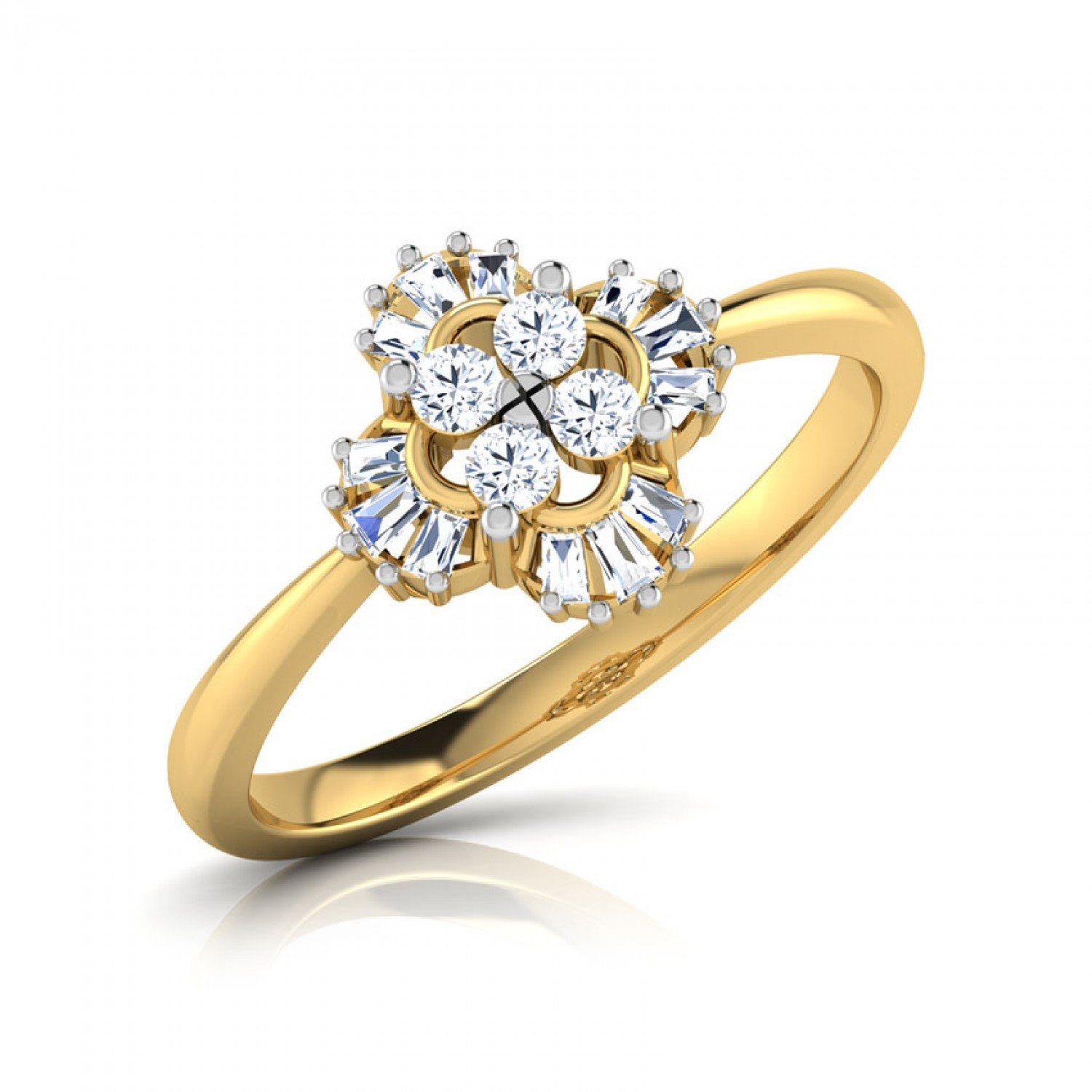 Manela Begonia Diamond Ring Manela Begonia Diamond Ring