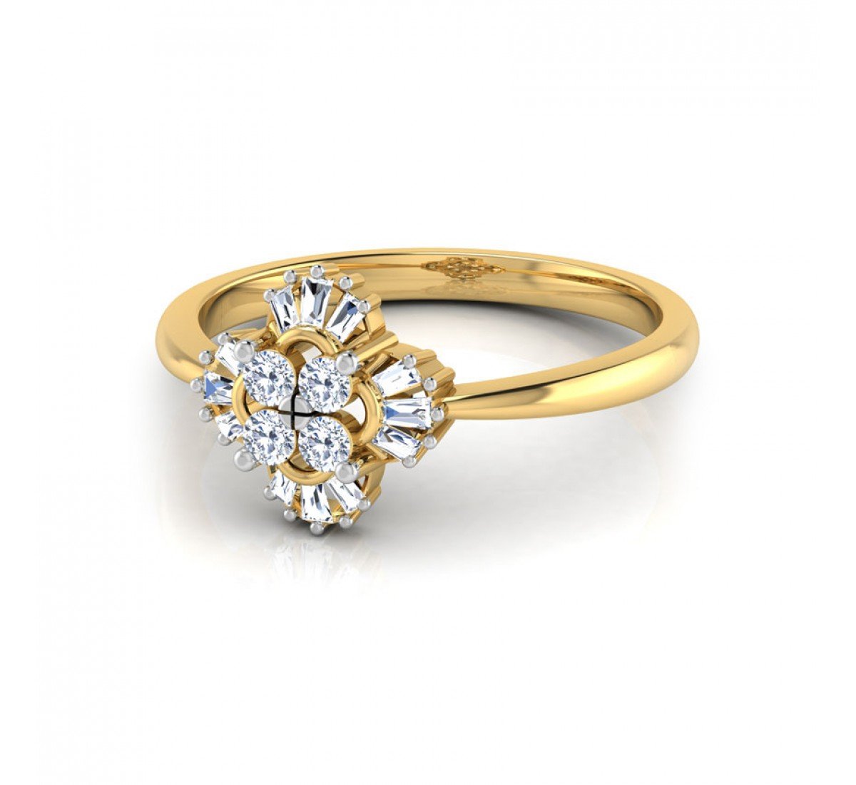 Manela Begonia Diamond Ring