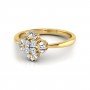 Manela Begonia Diamond Ring