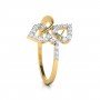 Jubilant Wave Diamond Ring