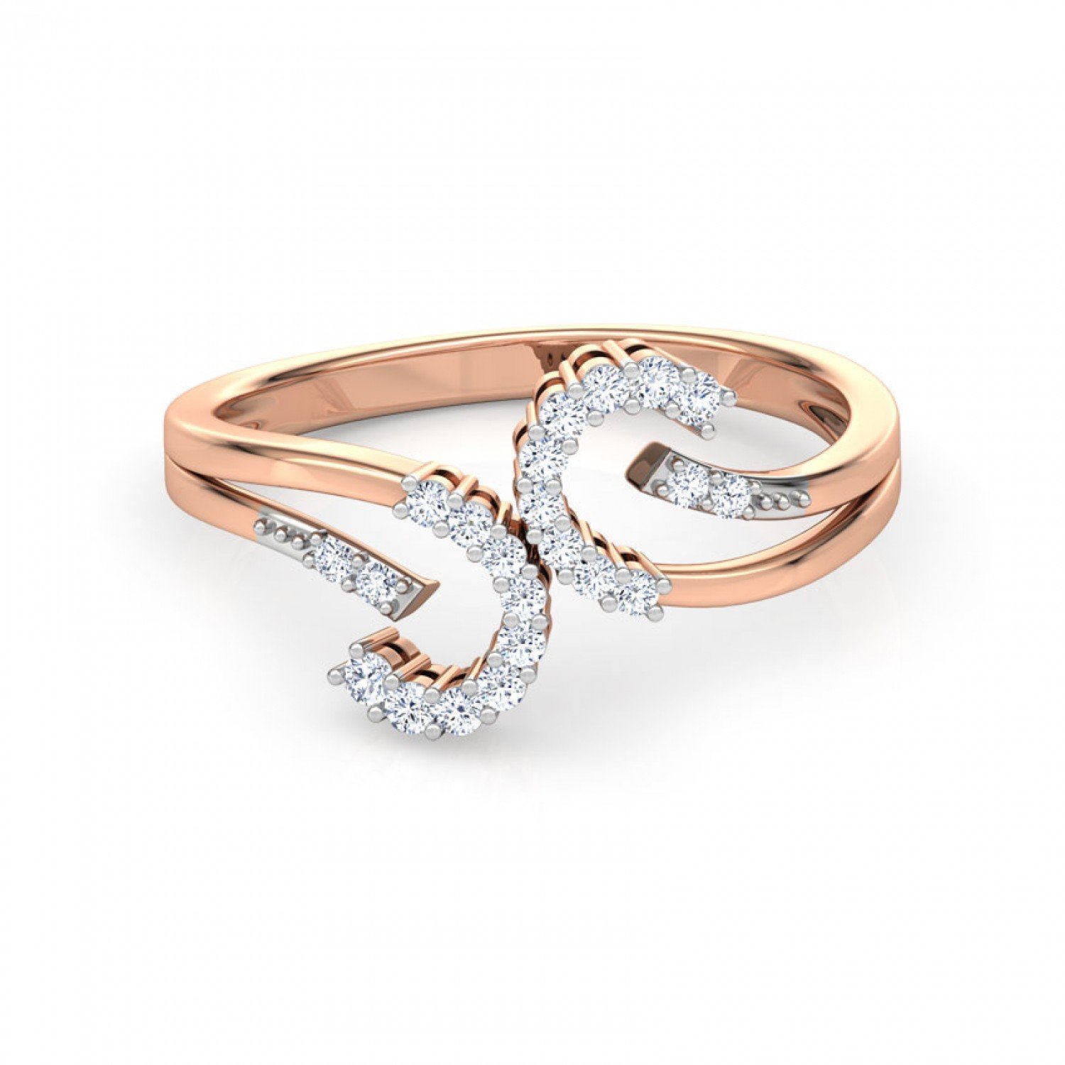 Stefanie Theodara Tone Diamond Ring Stefanie Theodara Tone Diamond Ring