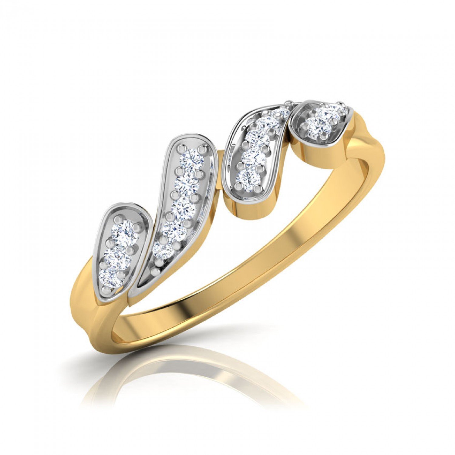 Coastal Luster Ensemble Diamond Ring