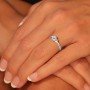 Gleaming Diamond Ring