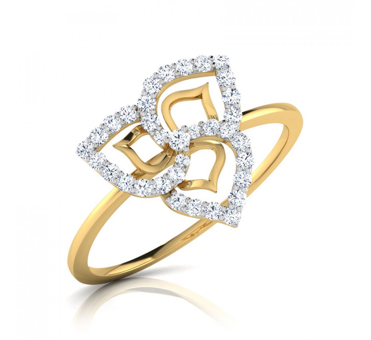 Ruth Garnet Diamond Ring
