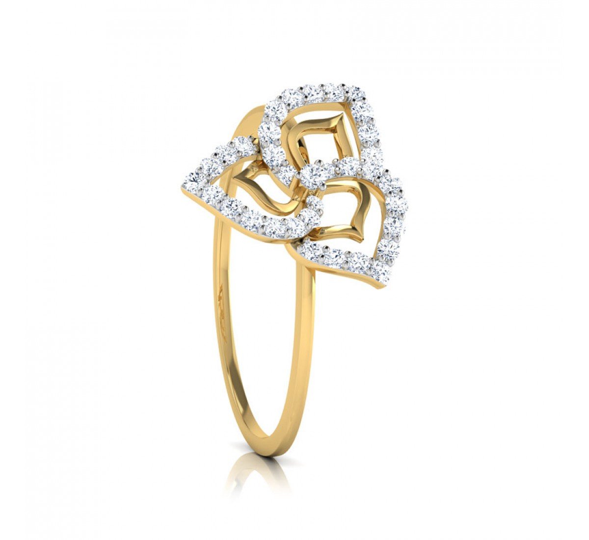 Ruth Garnet Diamond Ring