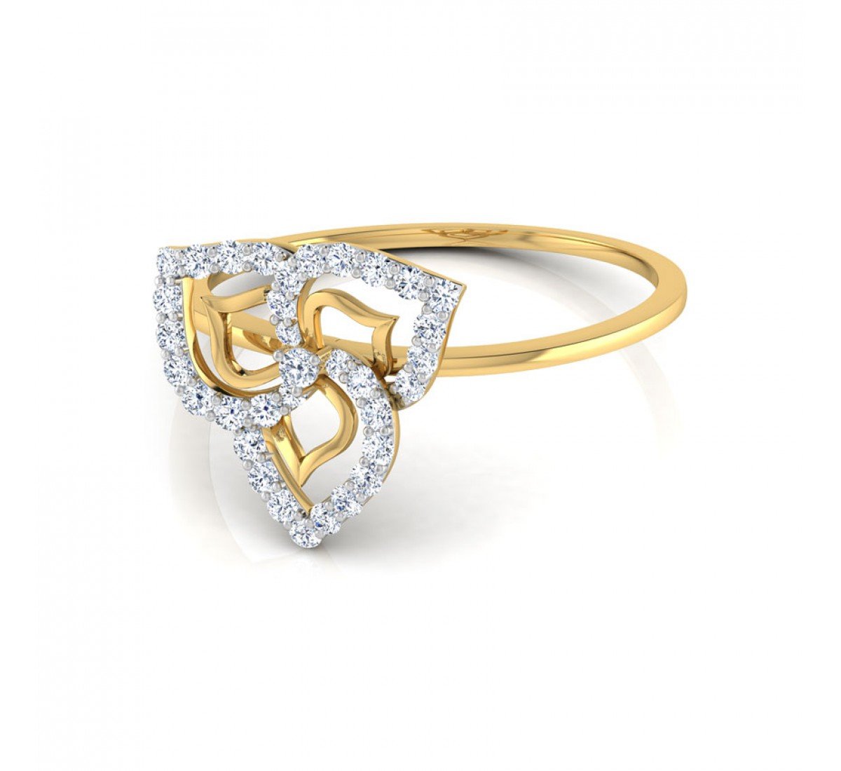 Ruth Garnet Diamond Ring
