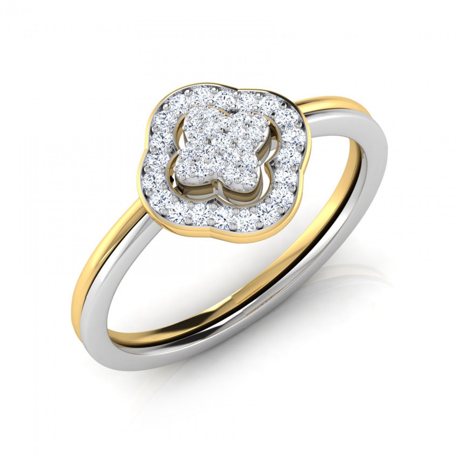 Aura Lattice Diamond Ring Aura Lattice Diamond Ring