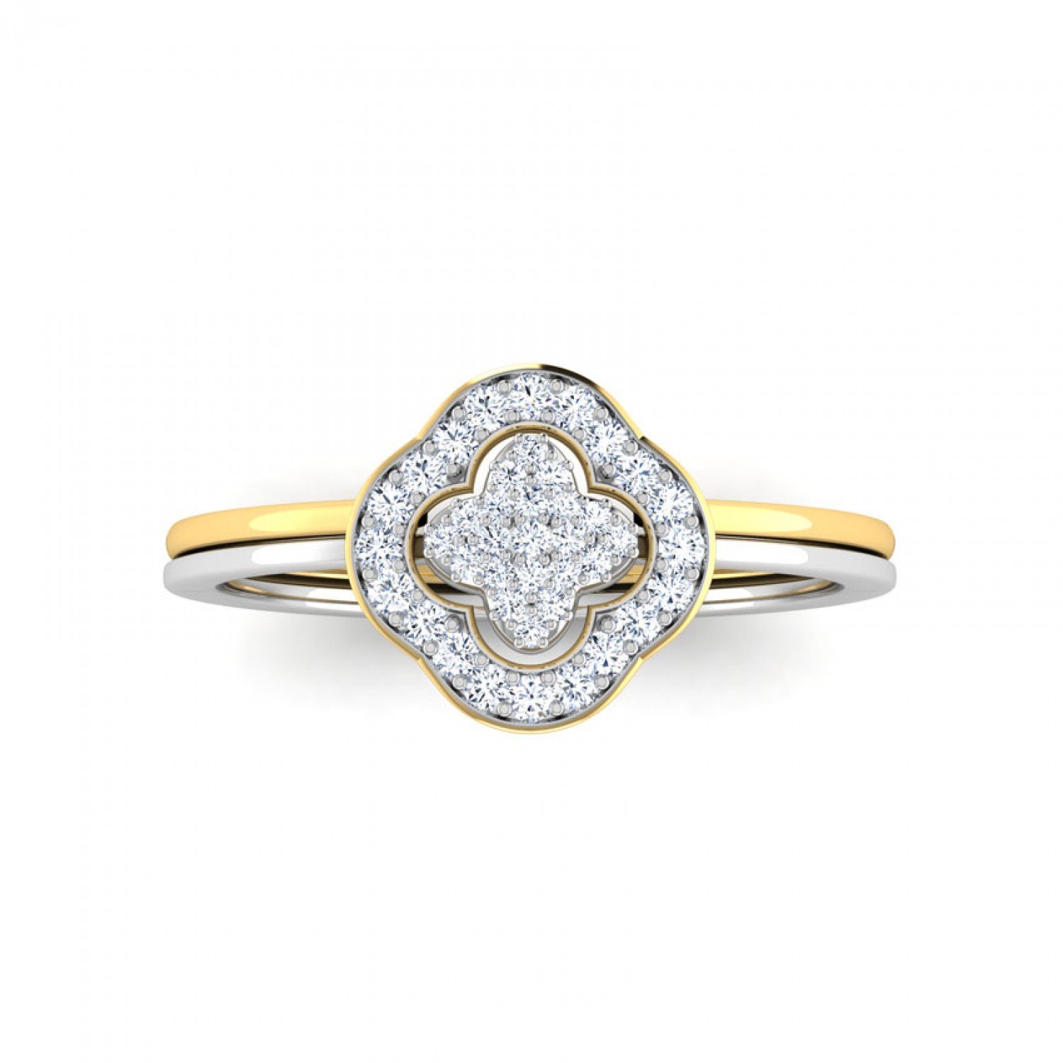Aura Lattice Diamond Ring Aura Lattice Diamond Ring