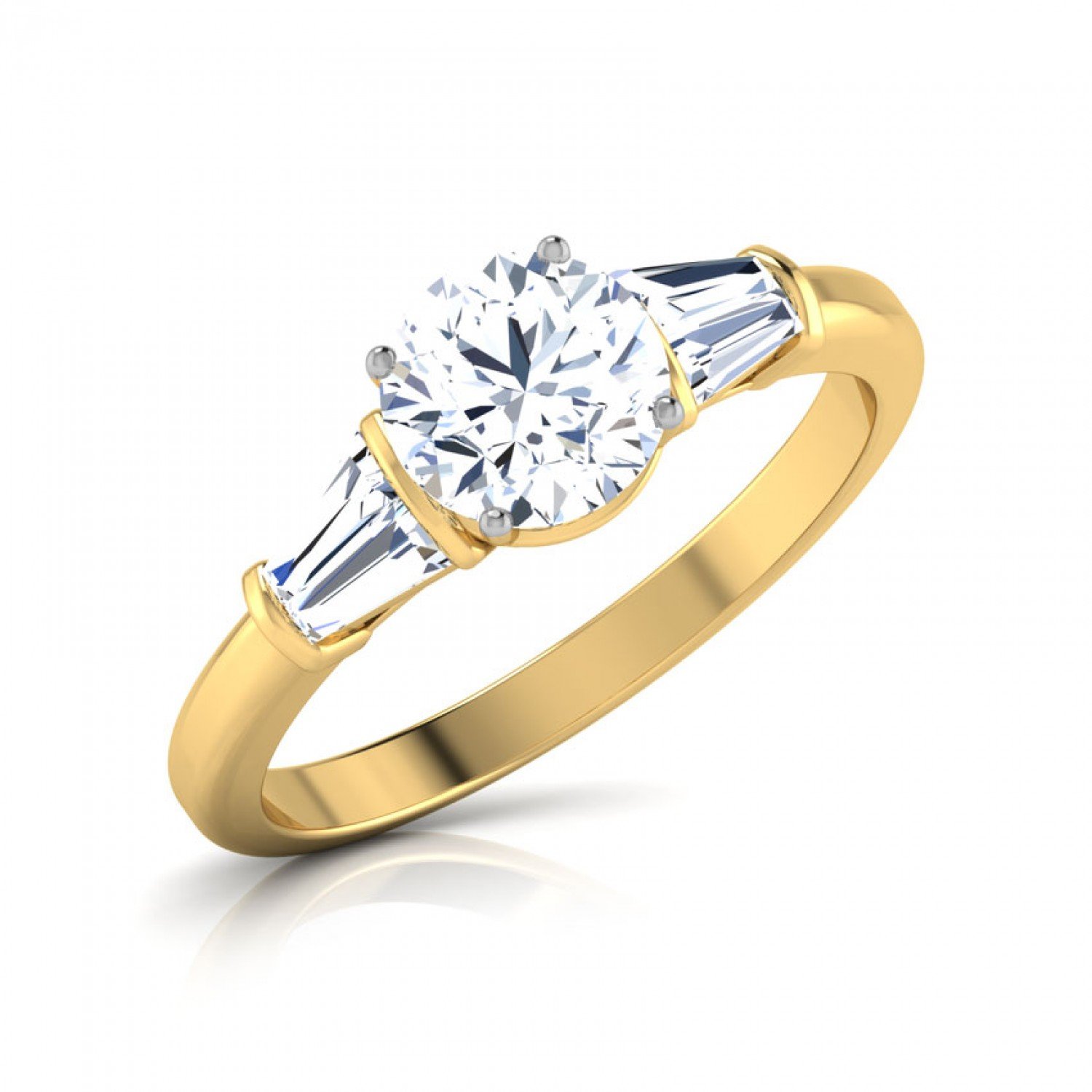 Pivotal Solitaire Diamond Ring