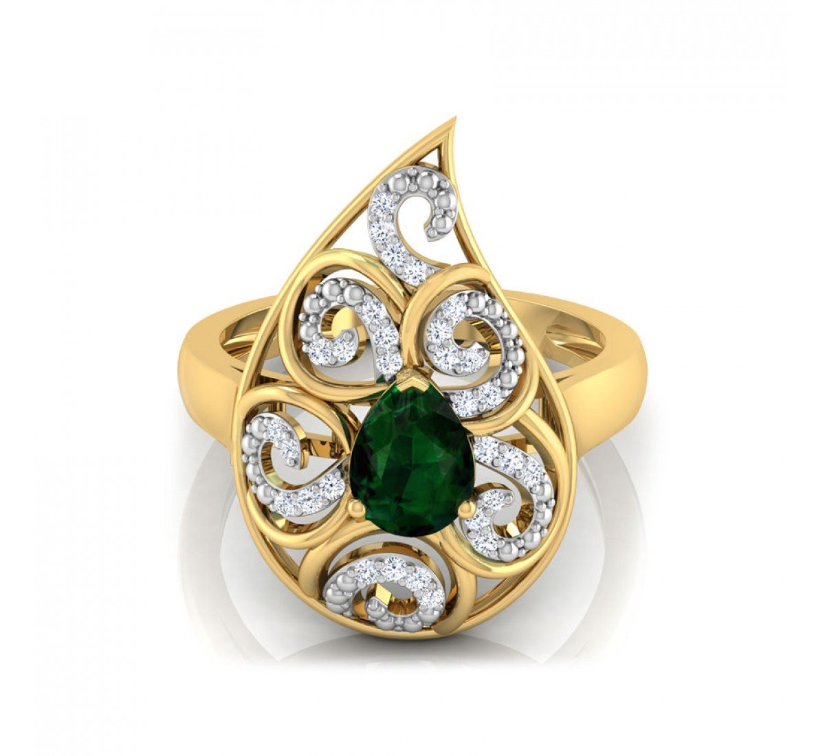 Avalanche Diamond Ring