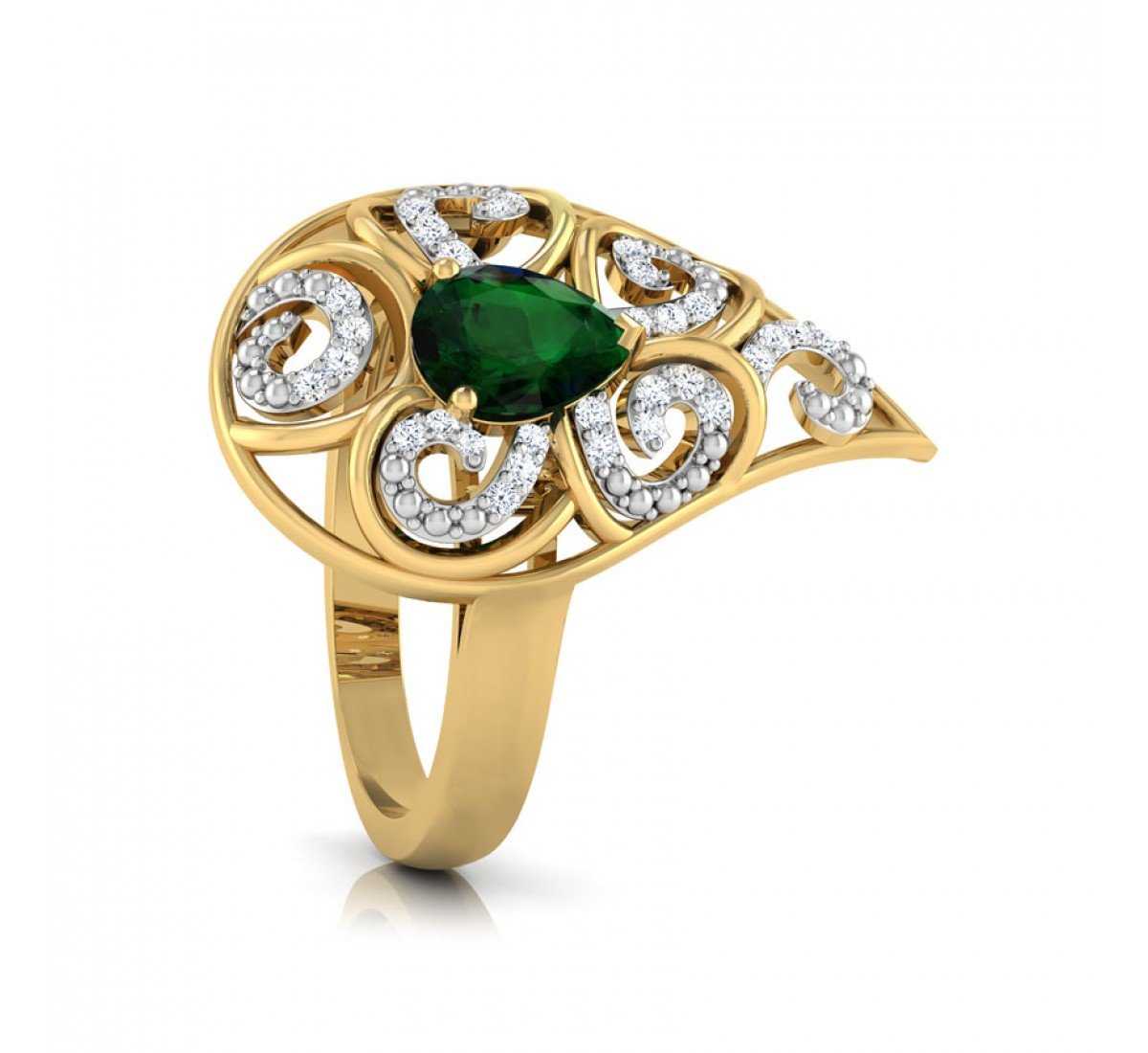 Avalanche Diamond Ring