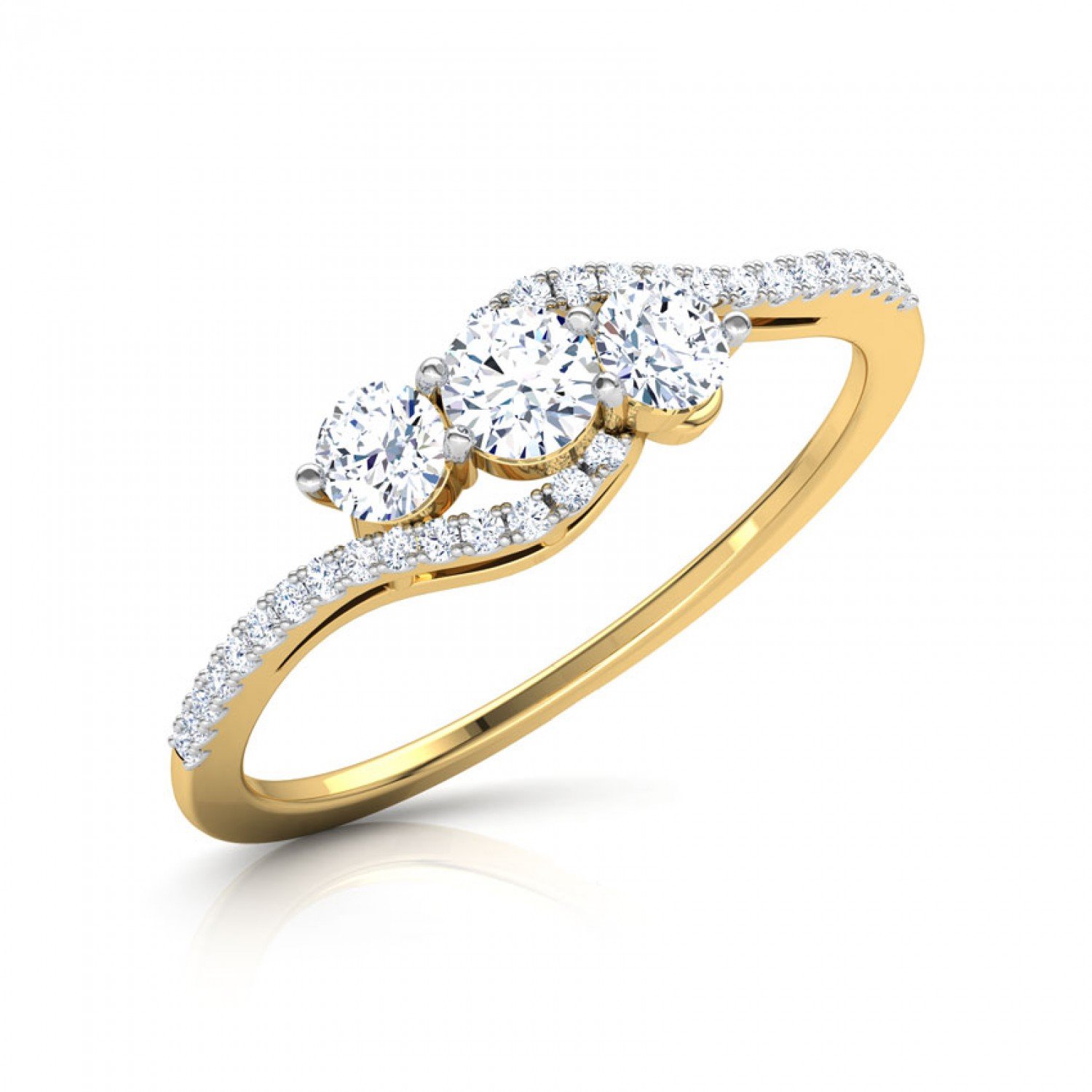 Aquarelle Solitaire Diamond Ring Aquarelle Solitaire Diamond Ring