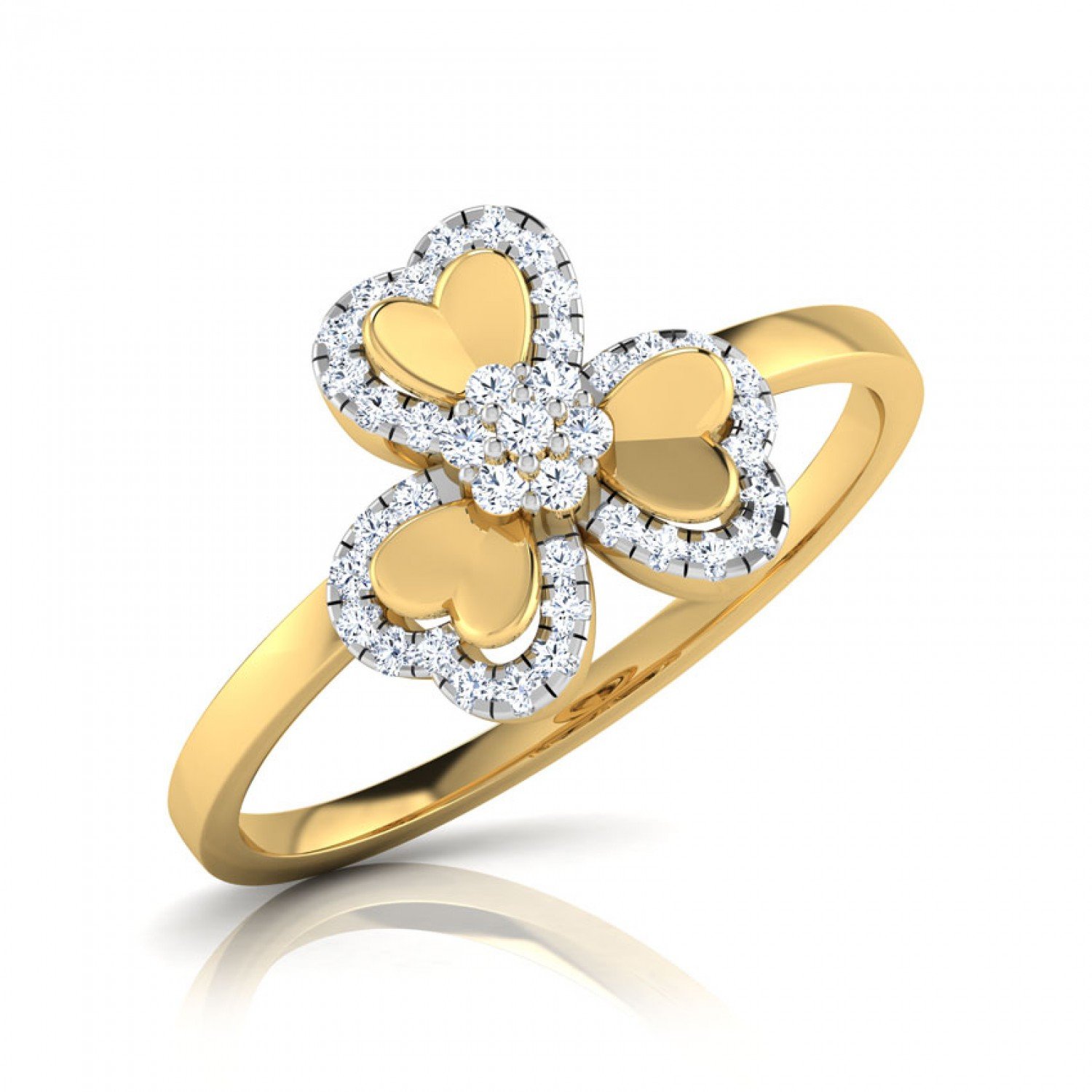 Triad Blossom Elegance Diamond Ring Triad Blossom Elegance Diamond Ring