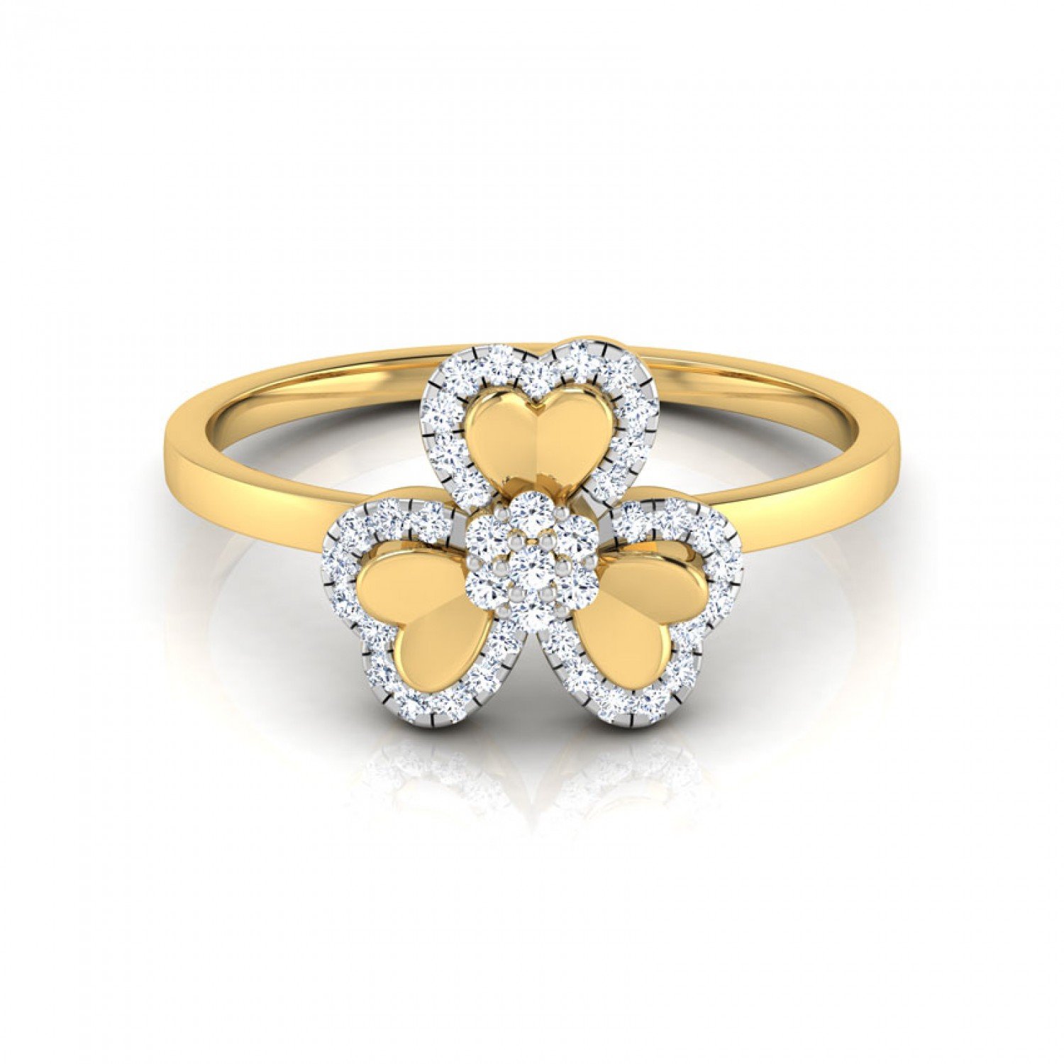 Triad Blossom Elegance Diamond Ring Triad Blossom Elegance Diamond Ring