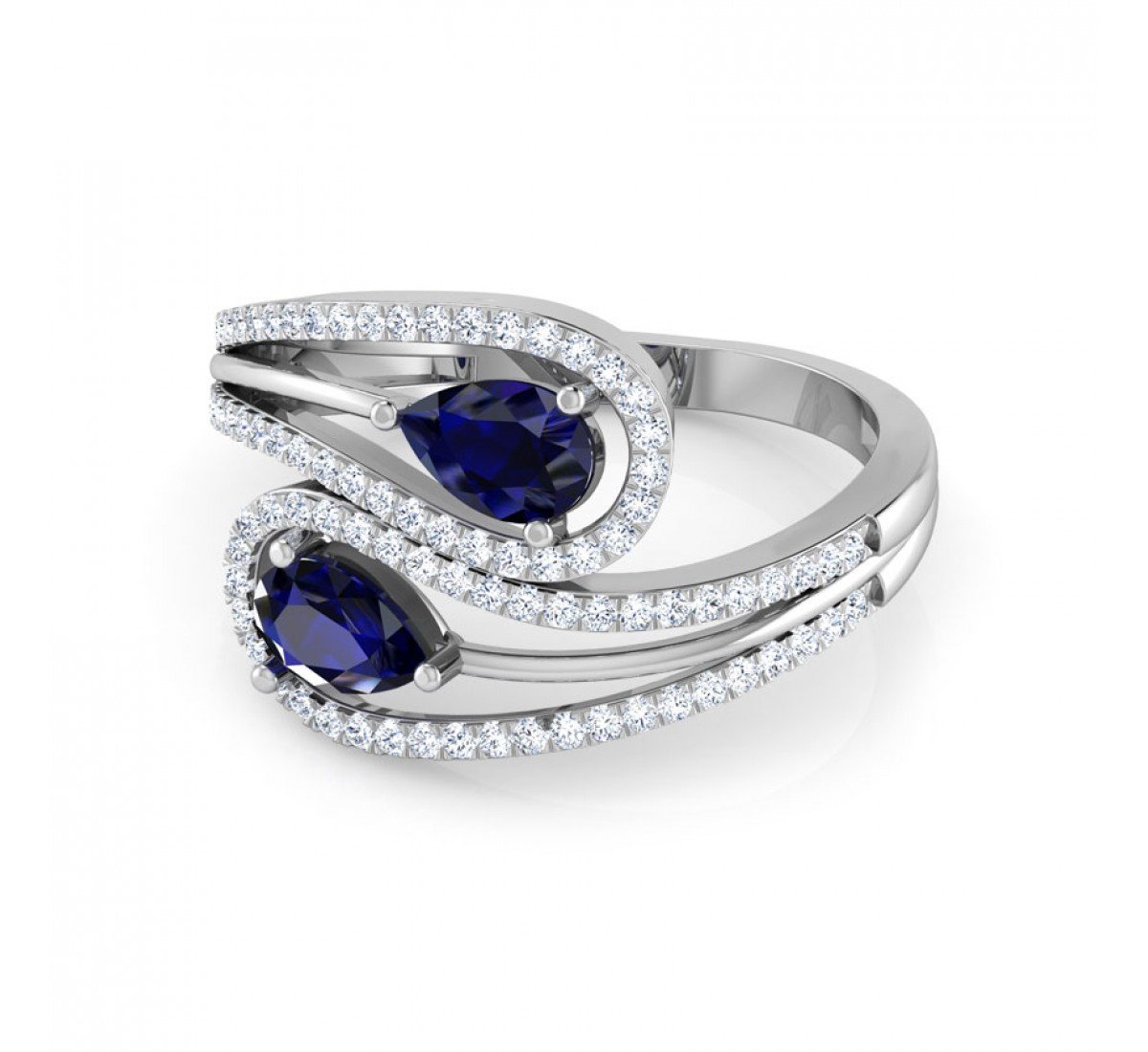 Swan Grace Diamond Ring
