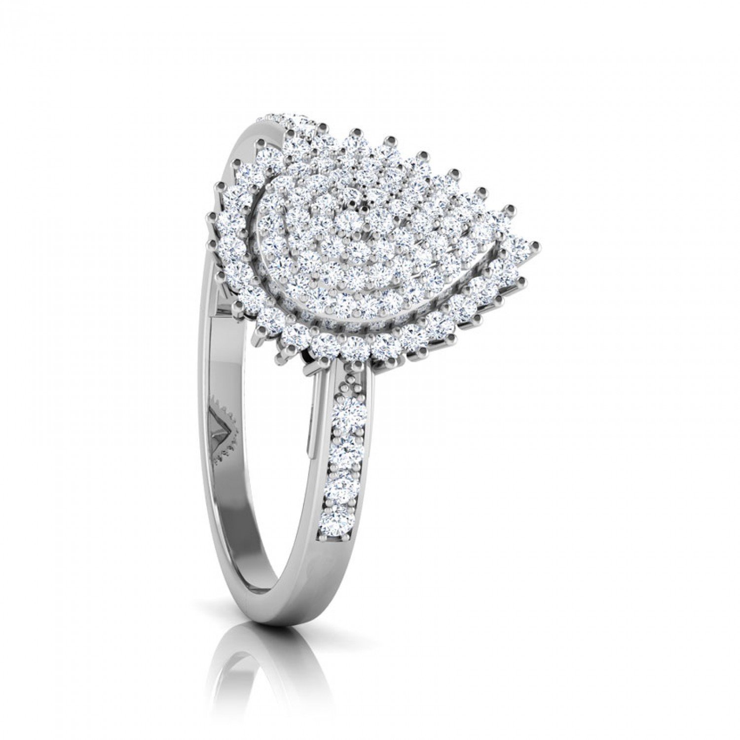 Majestic Pear Radiance Diamond Ring Majestic Pear Radiance Diamond Ring