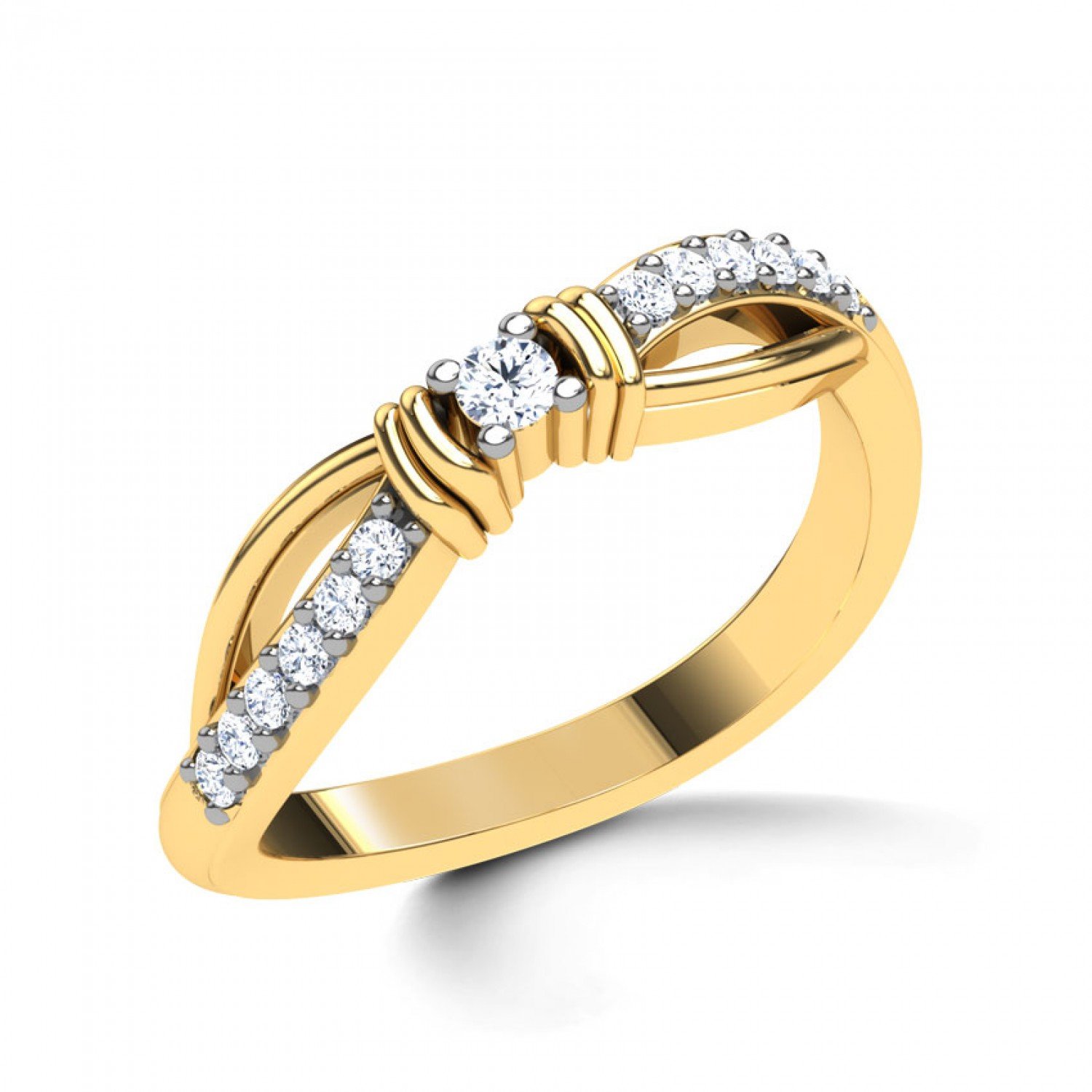 Sublime Interlink Diamond Ring Sublime Interlink Diamond Ring