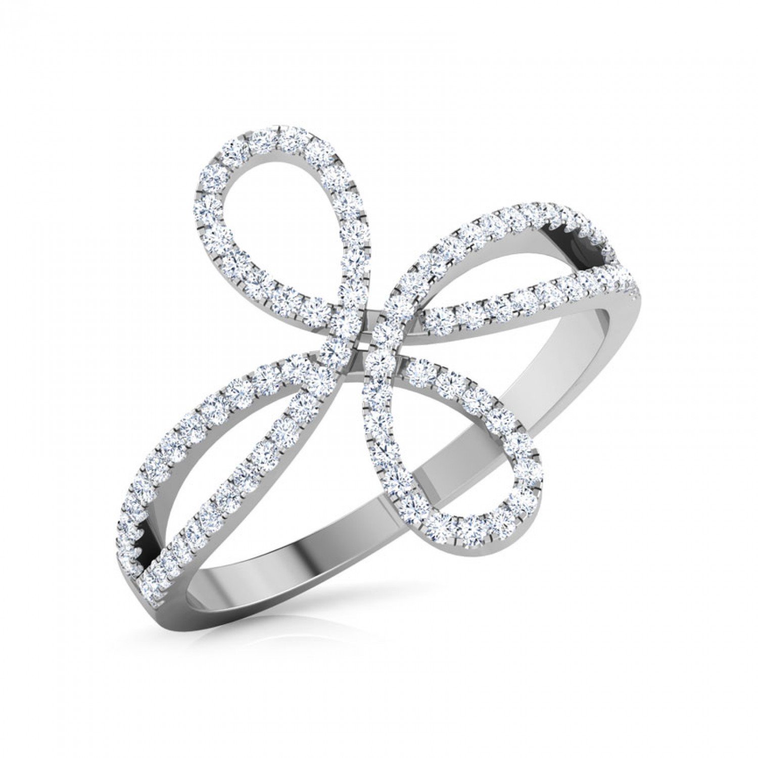 Ornate Aviate Infinity Diamond Ring Ornate Aviate Infinity Diamond Ring