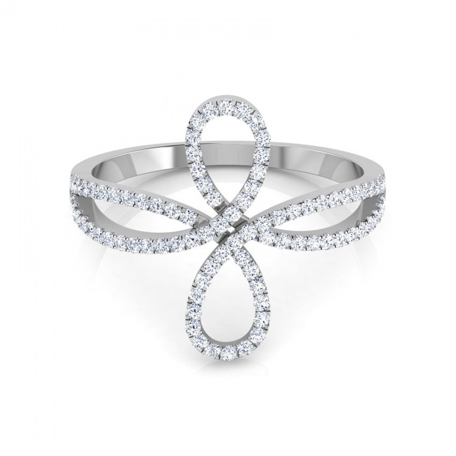 Ornate Aviate Infinity Diamond Ring Ornate Aviate Infinity Diamond Ring