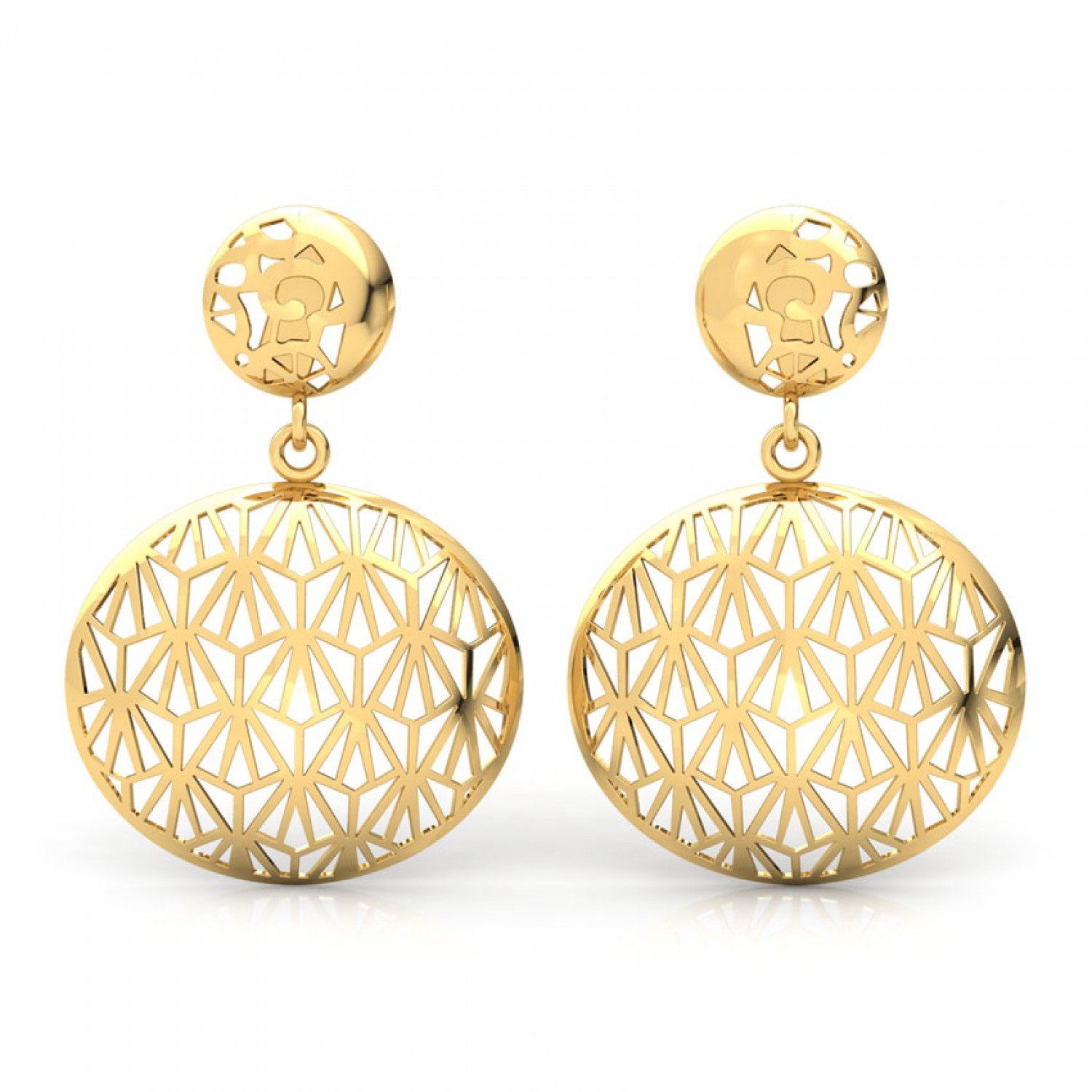 Reverie Syren Gold Earrings
