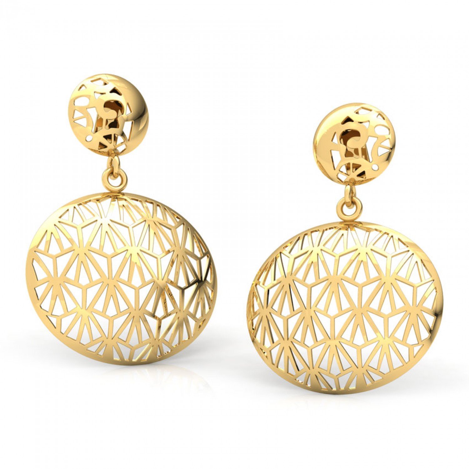 Reverie Syren Gold Earrings