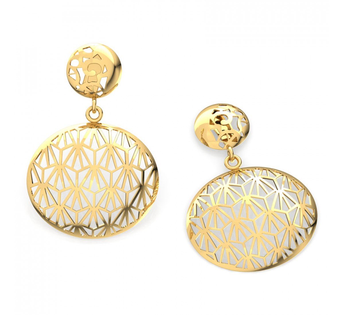 Reverie Syren Gold Earrings