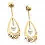 Arva Ignis Gold Earrings